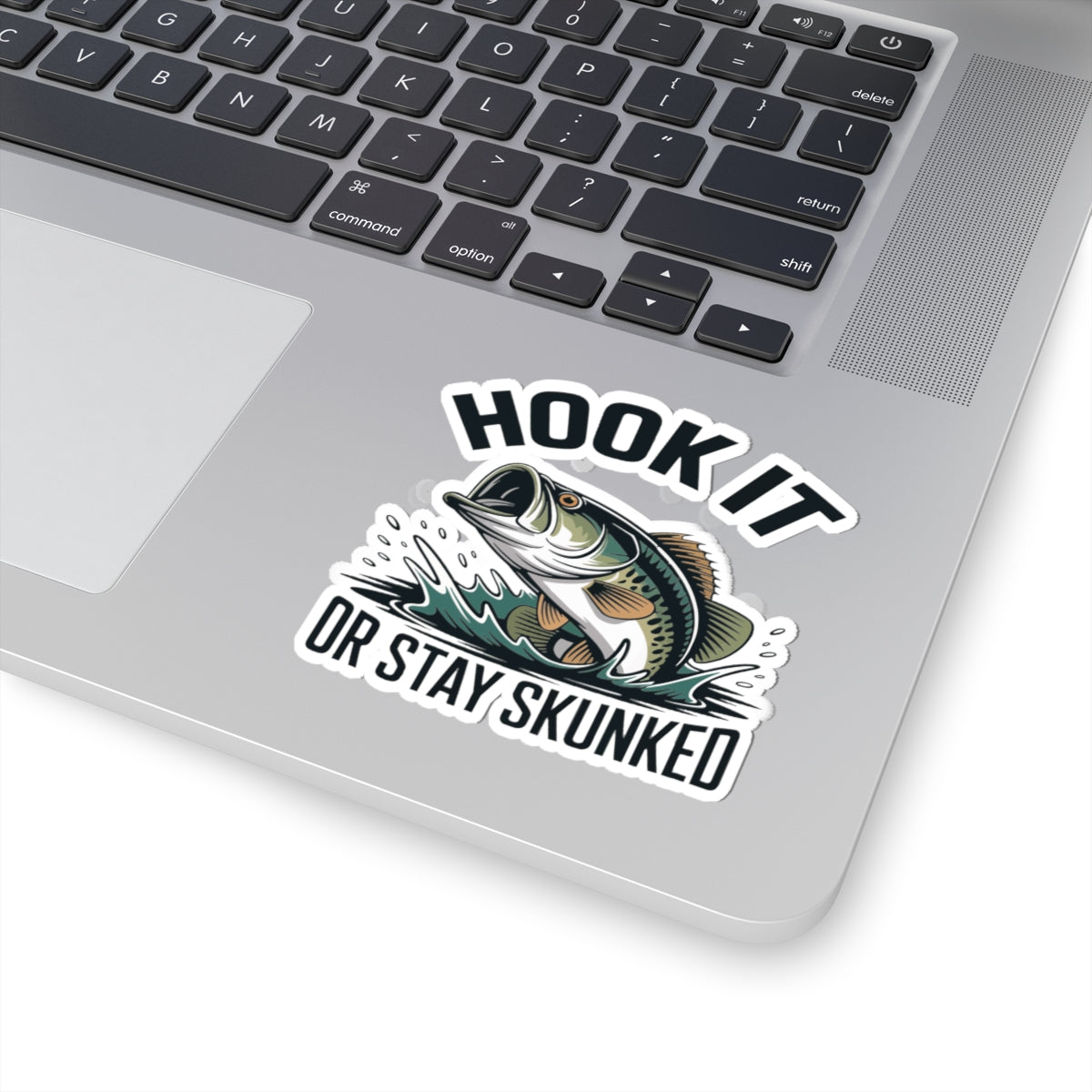 Hook it or be Skunked - Bass Fishing Stickers