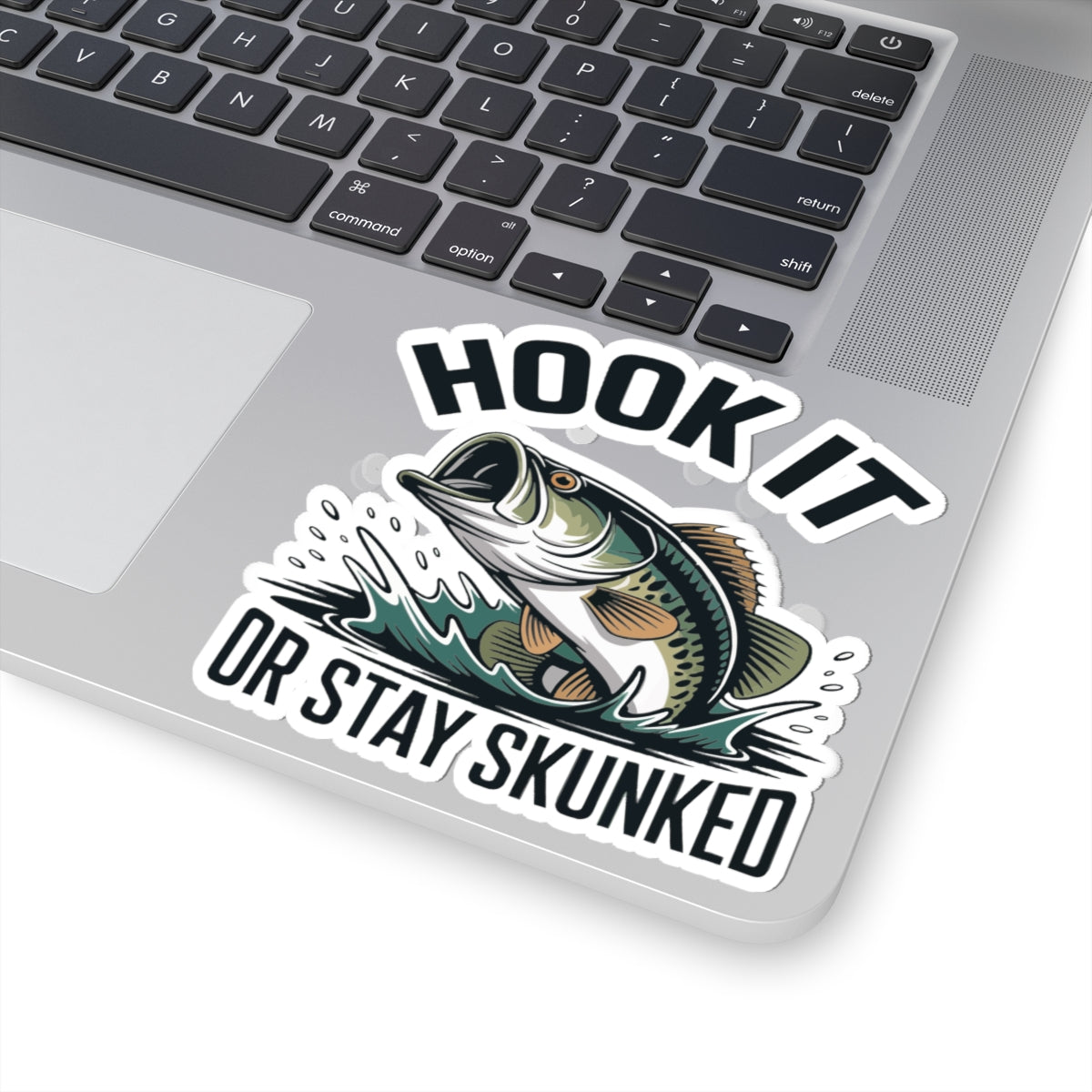 Hook it or be Skunked - Bass Fishing Stickers