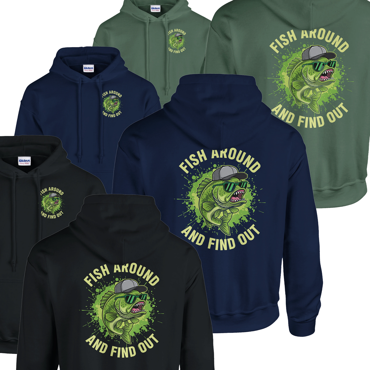 Fish Around and Found Out Hoodie - FAFO